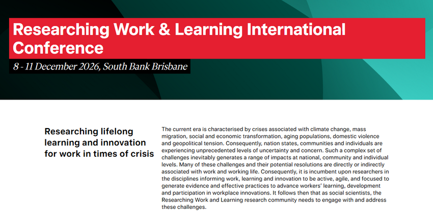 screenshot of RWL 2026 website